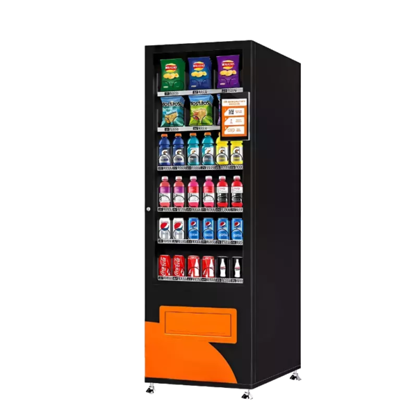 distributeur automatique snack et boisson AF 36N côté gauche