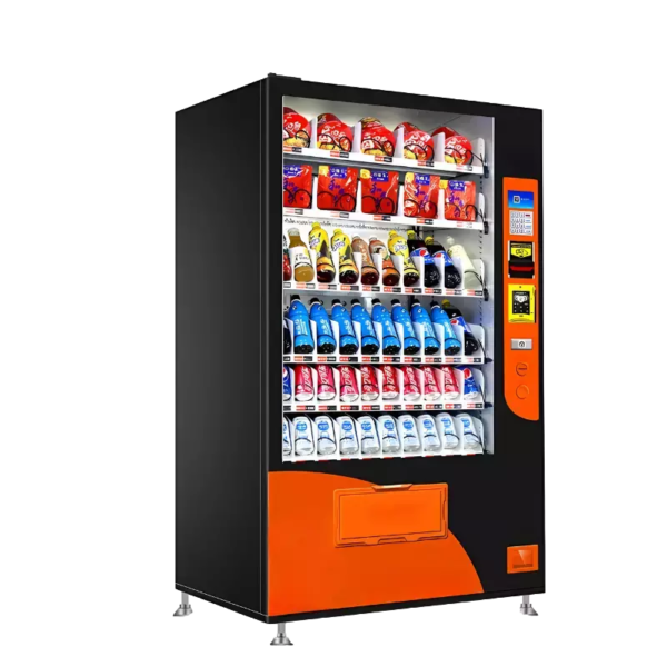 distributeur automatique snack et boisson AF 60 côté droit