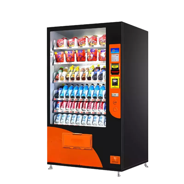 distributeur automatique snack et boisson AF 60 côté gauche